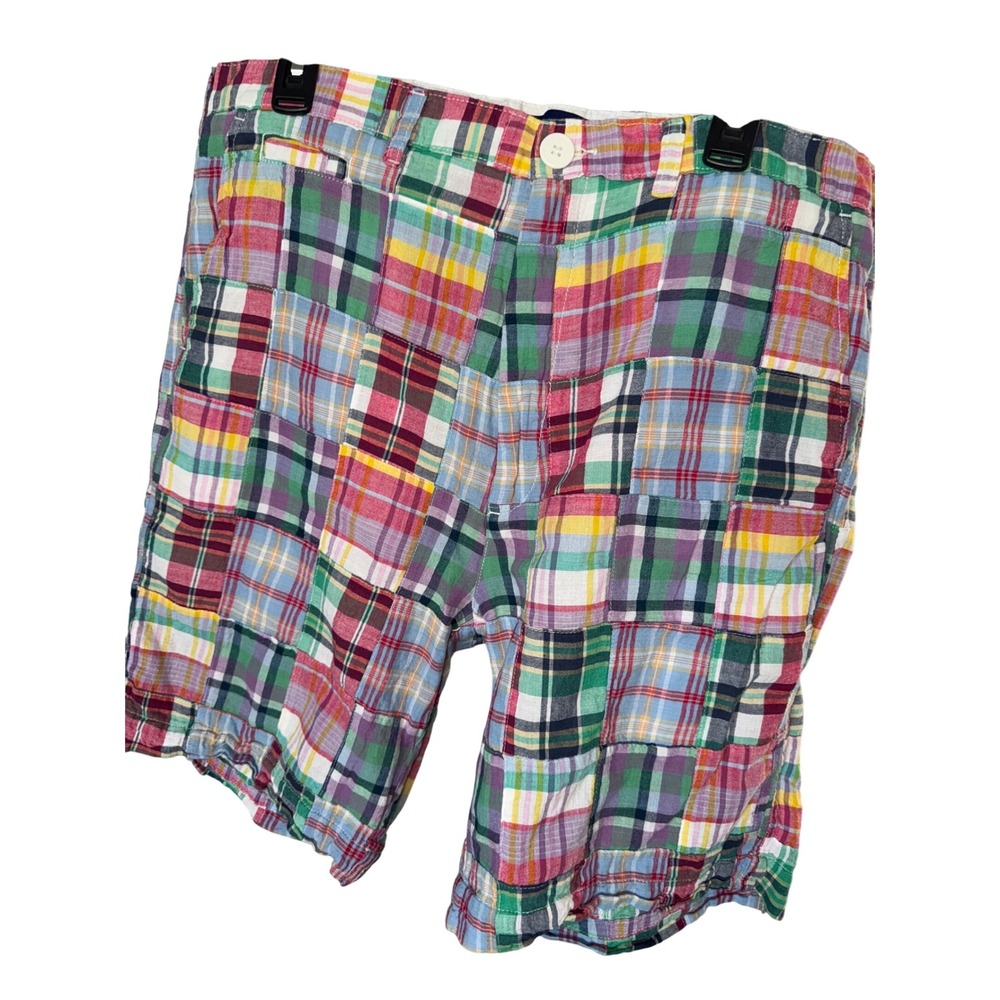 Tackle & Tides Men's Patchwork Preppy Shorts Flat Front Size 38‎ 100% cotton
